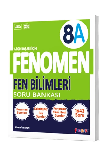 Fenomen Yayıncılık Edu Kırtasiyem 8. Sınıf Fen Bilimleri (A) Soru Bankası ürün görseli 1
