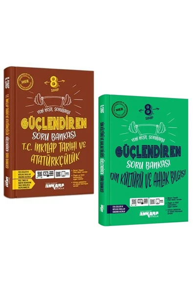 Ankara Yayıncılık Ankara 2025 8. Sınıf Inkılap Din Kültürü Güçlendiren Soru Seti 2 Kitap ürün görseli 1