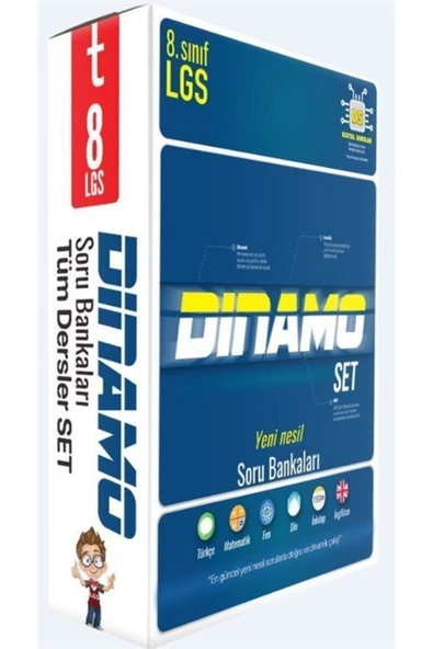 Tonguç Yayınları 8. Sınıf Dinamo Tüm Dersler Soru Bankası Set ürün görseli 1