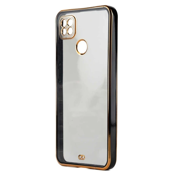 Xiaomi Redmi 9C Kılıf Laser Line Silikon Kapak Siyah ürün görseli 1