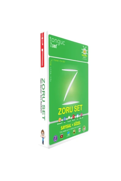 Tonguç Yayınları Tonguç - 7. Sınıf Zoru Bankası Tüm Dersler Seti 2022 ürün görseli 1
