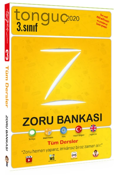 Tonguç Yayınları 3.sınıf Tüm Dersler Zoru Bankası
