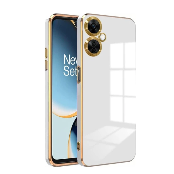 Xiaomi Redmi 13C Kılıf Bark Silikon Kapak Beyaz ürün görseli 1