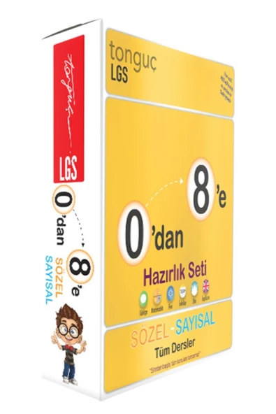 Tonguç Yayınları 0'dan 8'e Hazırlık Seti ürün görseli 1