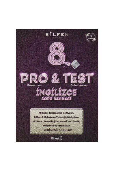 Bilfen Yayıncılık 8. Sınıf Ingilizce Protest Soru Bankası Yayıncılık + sürpriz hediye ürün görseli 1