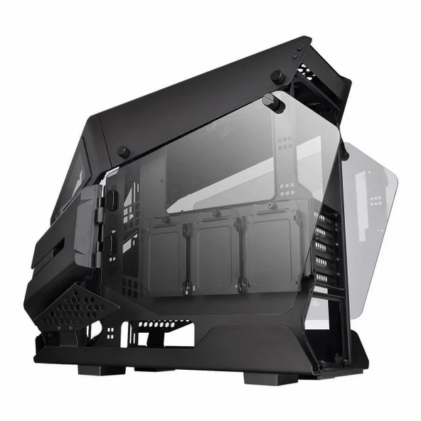 Thermaltake AH T200 USB 3.2 mATX Micro Tower Siyah Kasa - Resim 8