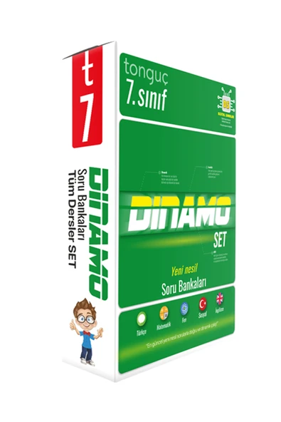 Tonguç Yayınları 7. Sınıf Dinamo Tüm Dersler Soru Bankası Set ürün görseli 1