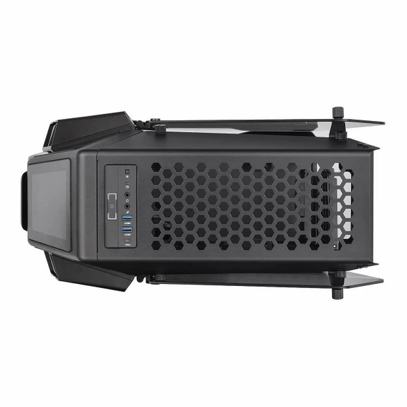Thermaltake AH T200 USB 3.2 mATX Micro Tower Siyah Kasa - Resim 4