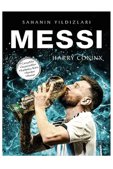 Efsane Yayınları Parodi Sahanın Yıldızları MESSİ - MBAPPE ( Futbolcu Kartı Poster HEDİYELİ ) 2 KİTAP - Resim 2