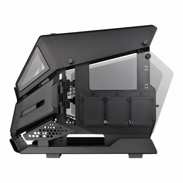 Thermaltake AH T200 USB 3.2 mATX Micro Tower Siyah Kasa - Resim 7