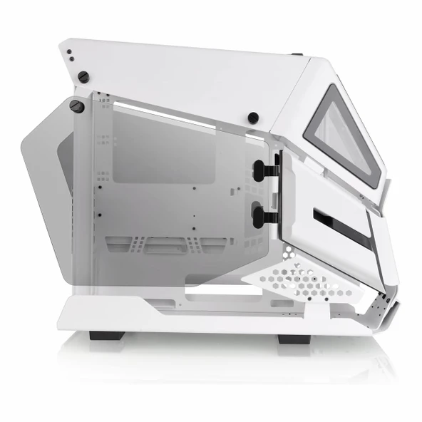 Thermaltake AH T200 USB 3.2 mATX Micro Tower Beyaz Kasa - Resim 5