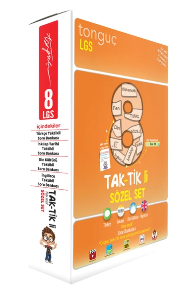 Tonguç Yayınları Tonguç 8. Sınıf Taktikli Sözel Set ürün görseli 1