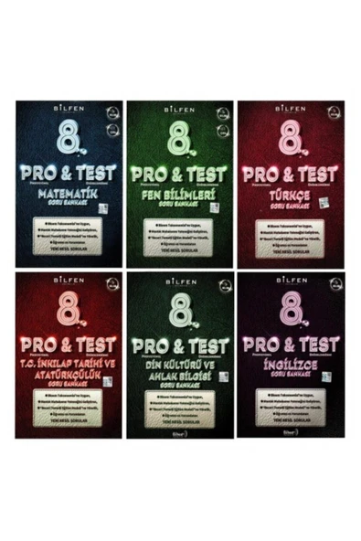 Bilfen Yayınları Bilfen 8.sınıf Protest 6 Lı Soru Bankası Seti ürün görseli 1