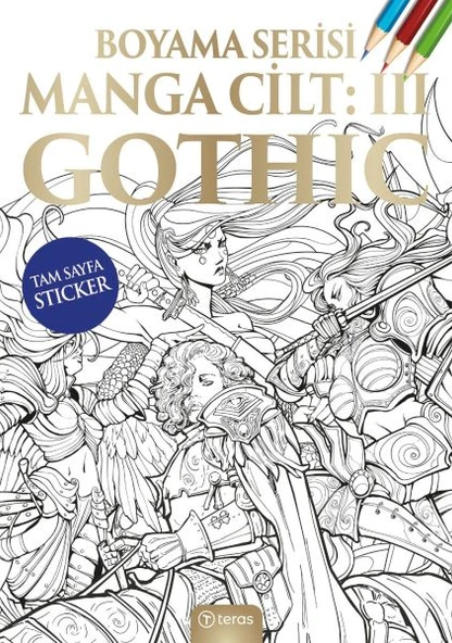 Manga Boyama Cilt III Gothic ürün görseli
