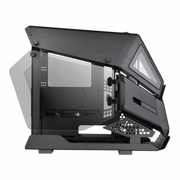 Thermaltake AH T200 USB 3.2 mATX Micro Tower Siyah Kasa - Resim 5