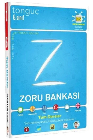 Tonguç Yayınları Tonguç 6.Sınıf Tüm Dersler Zoru Bankası ürün görseli 1