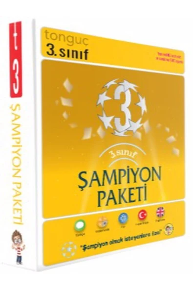 Tonguç Yayınları 3. Sınıf Şampiyon Paketi 8682966127582 Sydm ürün görseli 1
