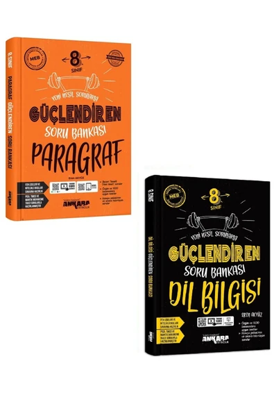 Ankara Yayıncılık Ankara 2025 8. Sınıf Lgs Paragraf Dil Bilgisi Güçlendiren Soru Seti ürün görseli 1