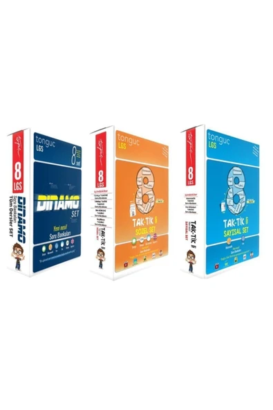 Tonguç Yayınları Tonguç 8. Sınıf Yeni Nesil Dinamo Ve Sayısal Sözel Taktikli Set - Resim 2