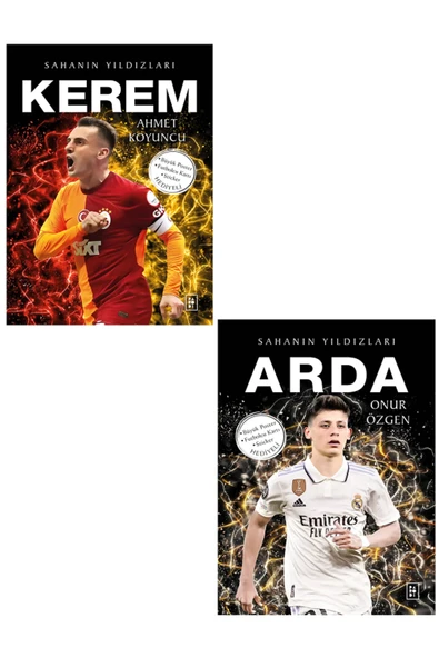 Parodi Yayınları KEREM AKTÜRKOĞLU / ARDA GÜLER Sahanın Yıldızları ( Büyük Poster - Sticker - Futbolcu Kartı HEDİYE ) ürün görseli 1