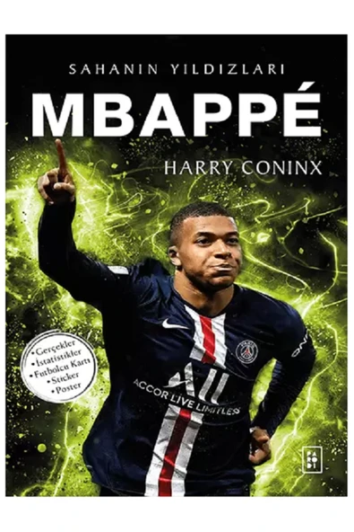 Efsane Yayınları Parodi Sahanın Yıldızları MESSİ - MBAPPE ( Futbolcu Kartı Poster HEDİYELİ ) 2 KİTAP - Resim 3