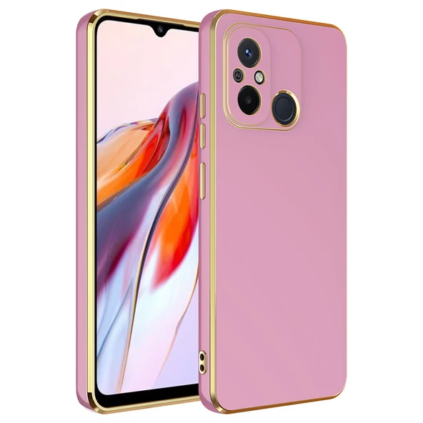 Xiaomi Redmi 12C Kılıf Bark Silikon Kapak Mor ürün görseli 1