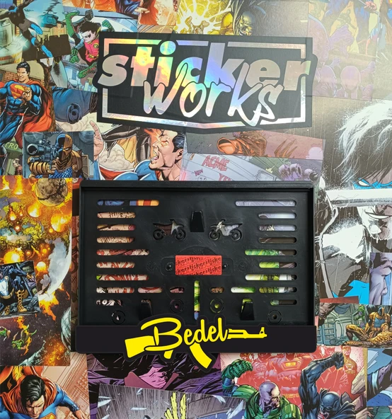 Bedel Motosiklet Plakalık - Motor Plakalık - Resim 7