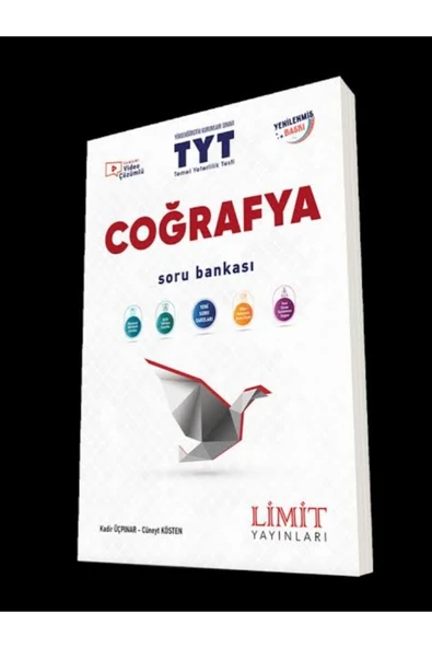 Limit Yayınları 2023-2024 LİMİT -TYT COĞRAFYA SORU BANKASI YENİ BASKI ürün görseli 1