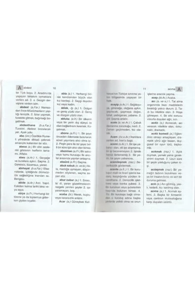 Mercan Okul Yayınları Ortaokul Türkçe Sözlük (TDK Uyumlu) - 3