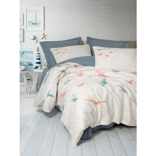 Cotton Box Maritime Tek Kişilik Nevresim Takimi Kaija Mavi ürün görseli