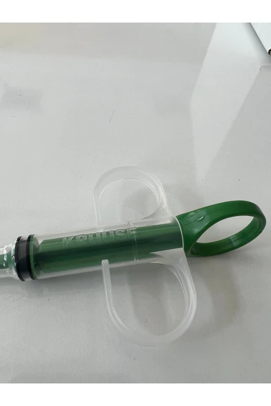 Buster Kedi Köpek Hap Yutturma Enjektörü. KRUUSE. Yeşil Renk. Kıskaç Uçlu Model - 4