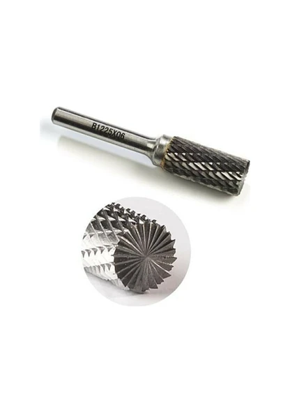 Karbür Kalıpçı Freze B Silindir Alın Kesmeli B12 X 25 X 06 - Gfb ürün görseli