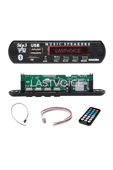 Lastvoice USB-BT-10X Bluetooth USB SD Kart ve FM Radyo Özellikli MP3 Decoder (10 Adet) - 2