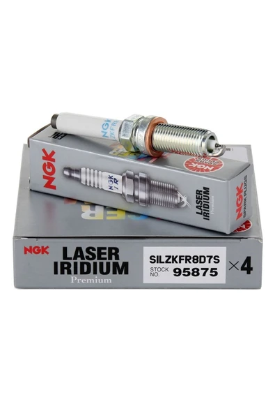 NGK Renault Megane 4 1.3tce 100 2018-2022 İridyum Buji Takım 4 Adet ürün görseli