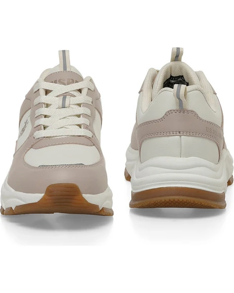 U.s. Polo Assn. Sorley 5Pr Kadın Bej (36-40) Sneaker Ayakkabı - 4
