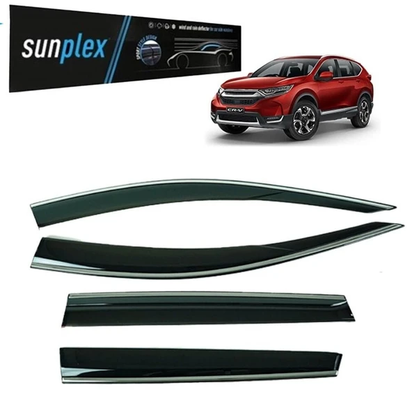 Sunplex Kromlu Cam Rüzgarlığı Honda CR-V 2016-2022 - 1