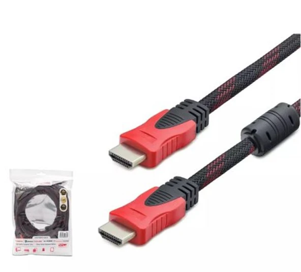 Hadron Hdx2022 15M Hdmi Kablo Örgülü  Siyah - 1