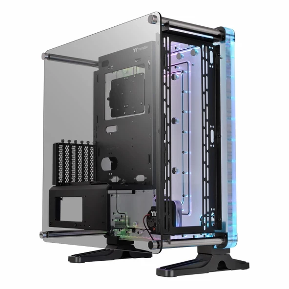 Thermaltake DistroCase 350P USB 3.2 RGB ATX Mid Tower Siyah Kasa ürün görseli 1