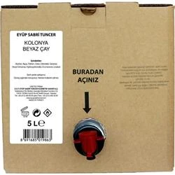 Eyüp Sabri Tuncer Beyaz Çay 5lt Bag In Box Endüstriyel Kolonya - 2
