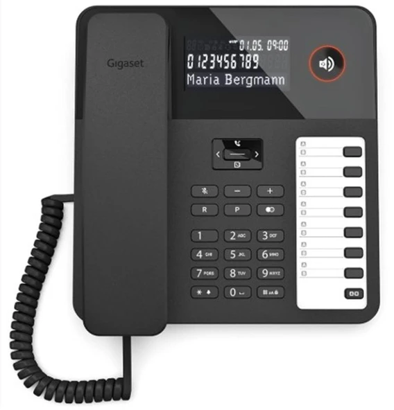 Gigaset DESK 600 Siyah Masaüstü Telefon - 1