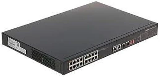 DAHUA PFS3218-16ET -135 16 PORT GIGABIT +1XRJ45-1XGB  SFP COMBO 135W POE RACKMOUNT  SWITCH - Resim 2