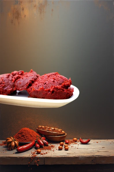 Ev Yapımı Gaziantep Acı + Tatlı Karışık Biber Salçası – %100 Doğal, Güneşte Kurutulmuş El Yapımı Salça, 1 Kg - Resim 6