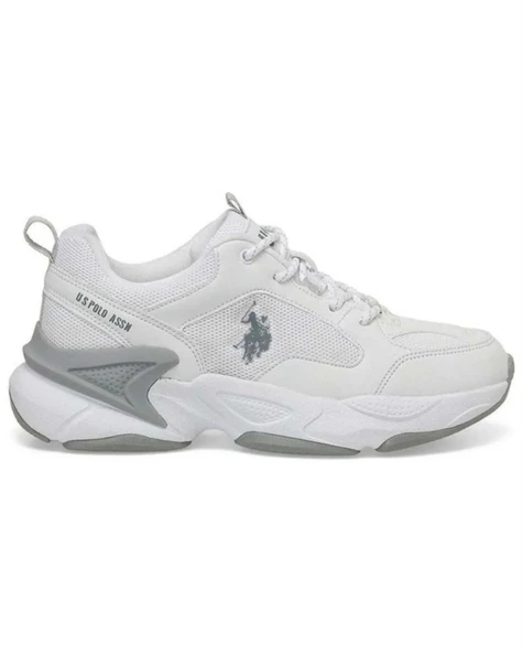 U.s. Polo Assn. Maybe Wmn 5Pr Kadın Beyaz (36-40) Sneaker Ayakkabı - Resim 2