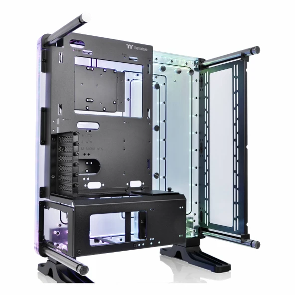 Thermaltake DistroCase 350P USB 3.2 RGB ATX Mid Tower Siyah Kasa - Resim 7