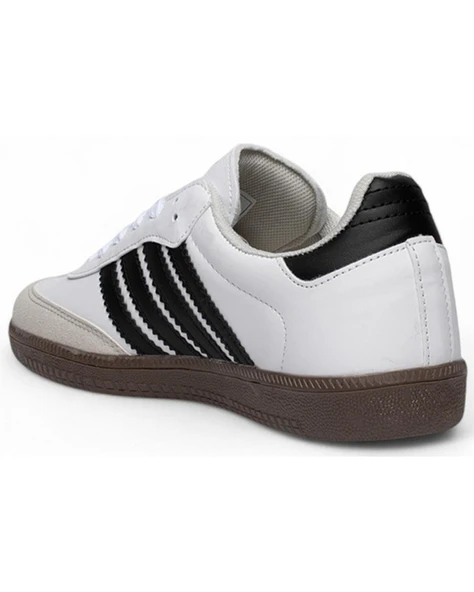 Boulder 1726 Kadın Beyaz-Siyah (36-40) Sneaker Ayakkabı - 3