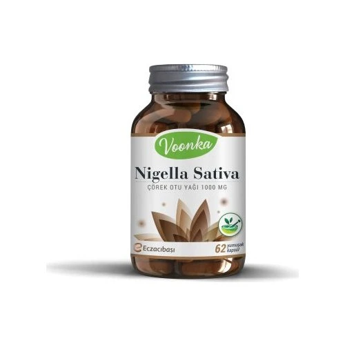 Voonka Nigella Sativa 60 Yumuşak Kapsül
