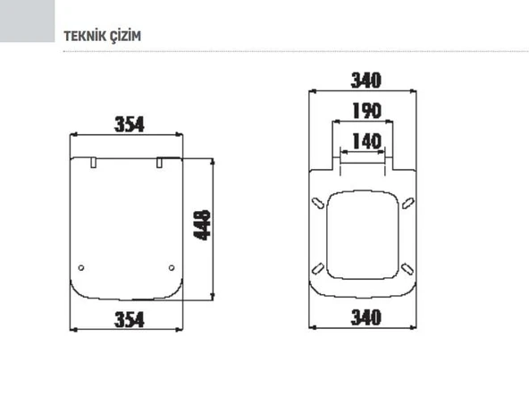 Creavit Bene Asma Klozet (BN320.00) + Bene Yavaş Kapanan Kapak 2'li Set - 5