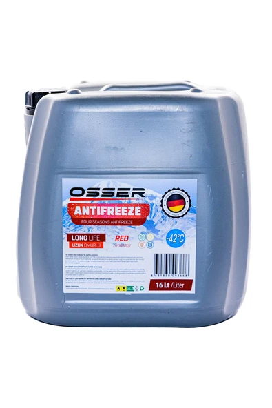 OSSER Antifriz 16 LT Kırmızı -42 Derece ürün görseli