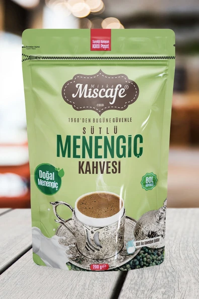 Sütlü Menengiç Kahvesi, Taş Değirmende Öğütülmüş, %100 Arabica, 200 Gr.