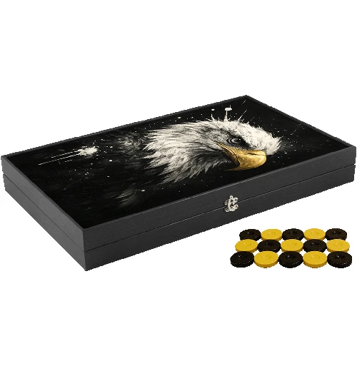 Özel Kartal Tasarımı Tavla - Resim 4